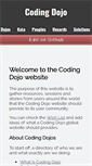 Mobile Screenshot of codingdojo.org